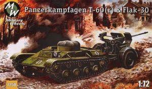 Танк Т-60 (r) & Flak 30
