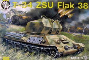 Т-34 с зенитной установкой Flak 38