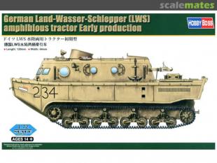 БТР German Land-Wasser-Schlepper (LWS) amphibious tractor Early production