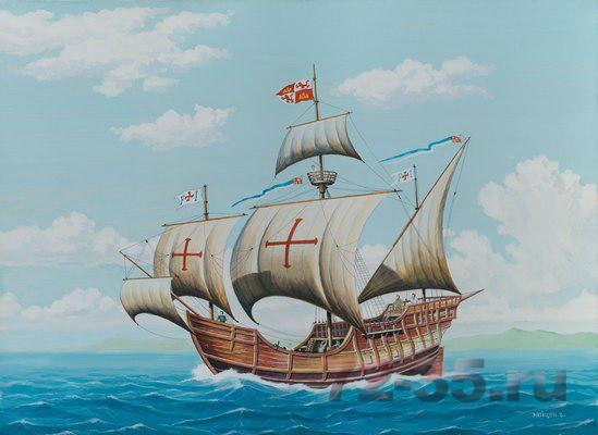 Корабль Колумба " Санта-Мария"
