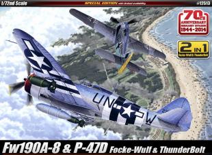 Набор самолетов P-47D и FW190A-8