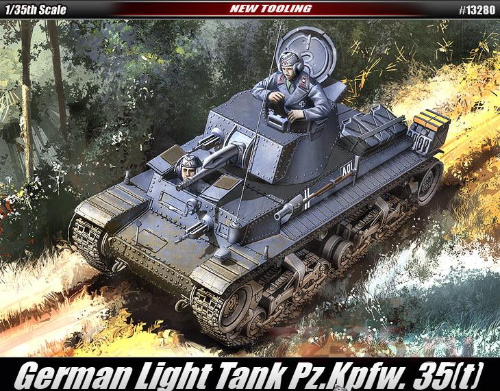 Немецкий легкий танк Pz.Kpfw. 35(t)