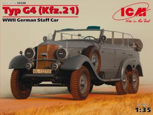 Германский штабной автомобиль Typ G4 (Kfz.21),
