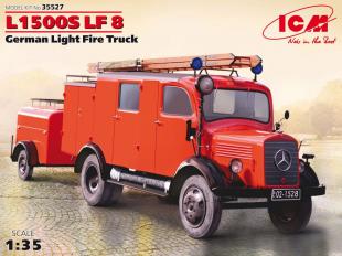 Германский легкий пожарный автомобиль L1500S LF 8