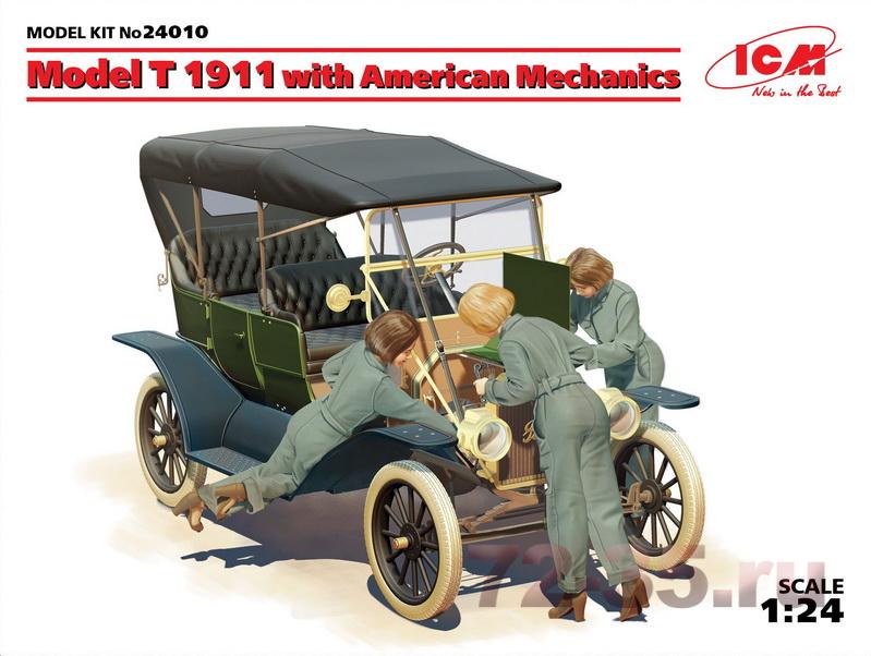 Ford T 1911 с американскими механиками