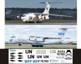 Декаль Ил-76 UN/WFP