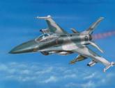 Многоцелевой самолет F-16A 