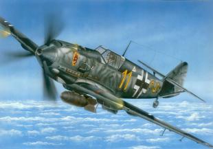 Истребитель Мессершмитт Bf-109E