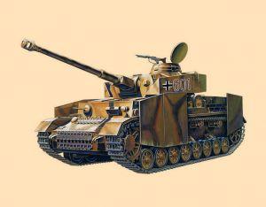 Немецкий танк T-IV H