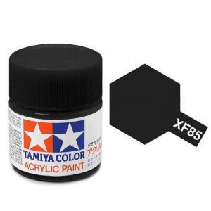 Краска Tamiya XF-85 Rubber Black (черная резина - для окраски колес)