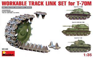 Набор рабочих траков для танков Т-70, Т-80 и САУ СУ-76М (ВОВ)