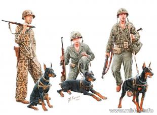 Собаки на службе морской пехоты США