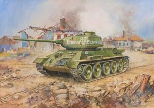 Советский средний танк Т-34/85 (обр. 1944 г.)