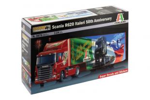 Седельный тягач Scania R620 Italeri 50th Anniversary с полуприцепом