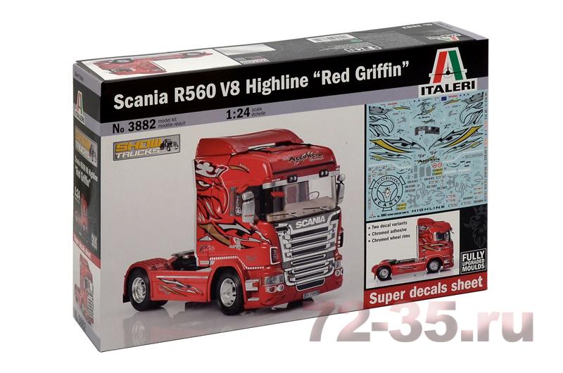 Седельный тягач Scania R560 R560 V8 Highline "КРАСНЫЙ ГРИФОН"