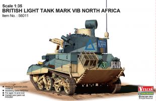 Британский легкий танк MK. VI B Северная Африка
