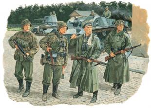 Солдаты Panzermeyer,LSSAH division (Мариуполь 1941)