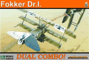 Триплан Fokker Dr. I (две модели в коробке)