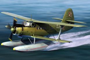 Самолет Ан-2В на поплавках Colt