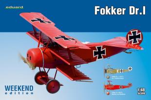 Истребитель биплан Fokker Dr. I