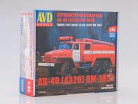 Автоцистерна пожарная АЦ-40 (4320) ПМ-102В