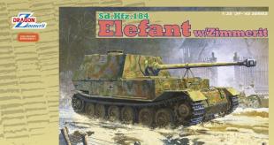 САУ Sd.Kfz.184 Elefant с циммеритом