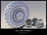 Набор колес для автомобиля МаЗ-537 (8шт)  