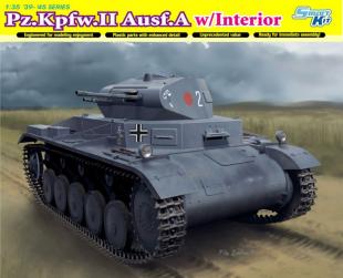 Танк Pz.Kpfw.II Ausf.A с интерьером