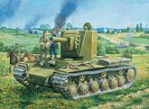 КВ-2 обр.1940 Тяжелый танк (152мм пушка)