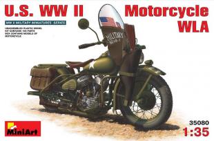 Harley Davidson WLA - Американский мотоцикл второй мировой войны