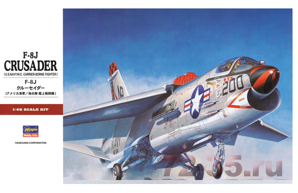 Палубный истребитель ВМС США F-8J Crusader