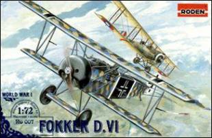 Fokker D.VI Немецкий истребитель
