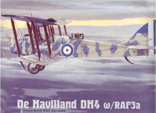 De Havilland DH.4 (RAF) Британский многоцелевой самолет