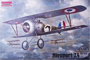 Nieuport 24 Французский истребитель