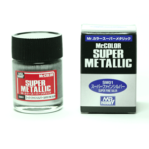 Краска Mr. Super Metal SM01 (SUPER CHROME)