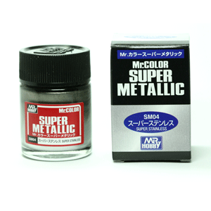 Краска Mr. Super Metal SM04 (SUPER STAINLESS)