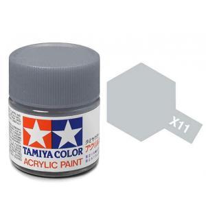 Краска Tamiya X-11 Chrome Silver (Хромир. серебро)