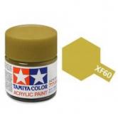 Краска Tamiya XF-60 Dark Yellow (Темно-желтая)