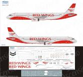 Декаль Airbus A320 Red Wings