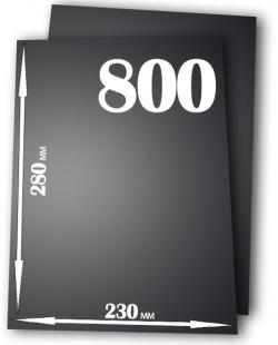 Наждачная бумага влагостойкая 800, лист 230Х280 мм