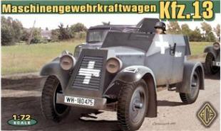 Kfz.13 Немецкий легкий бронеавтомобиль