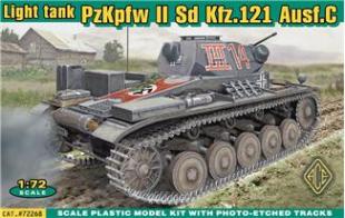PzKpfw II SD Kfz.121 Ausf.C Немецкий легкий танк