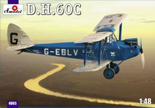 de Havilland DH.60C Cirrus Moth учебный самолет