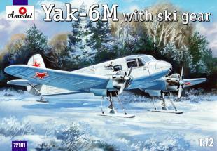 Яковлев Як-6M Советский самолет на лыжах