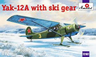 Яковлев Як-12A Советский самолет на лыжах