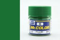 Краска Mr. Color C6 (GREEN)