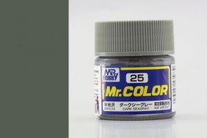 Краска Mr. Color C25 (DARK SEAGRAY)