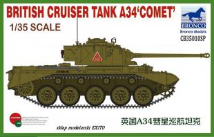 Танк British Cruiser Tank A34 Comet