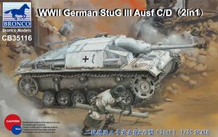 САУ WWII German StuG III Ausf C/D (SdKfz 142)