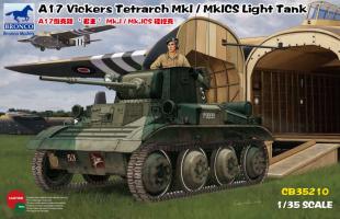 Танк A17 Vickers Tetrarch Mk.I / MkICS Light Tank